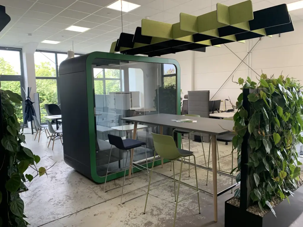 Open Space mit Meetingbox
